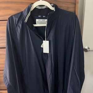Tory Sport Half-Zip Wind Shirt – Tory Navy – Size L (New with Tags)